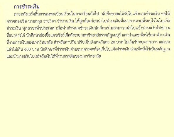 แนวปฏิบัติการชำระเงิน